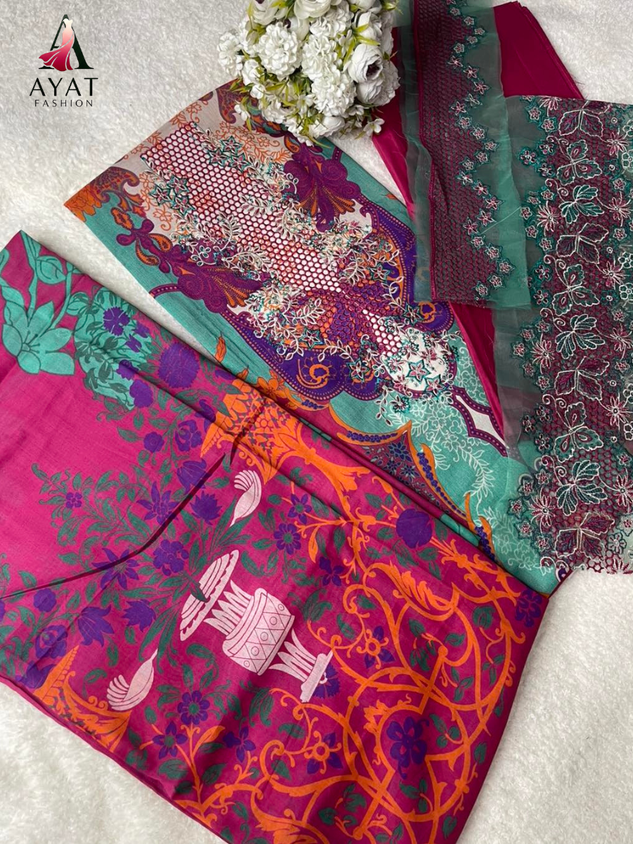 Gulljee Morja Unstitched Collection - Image 3