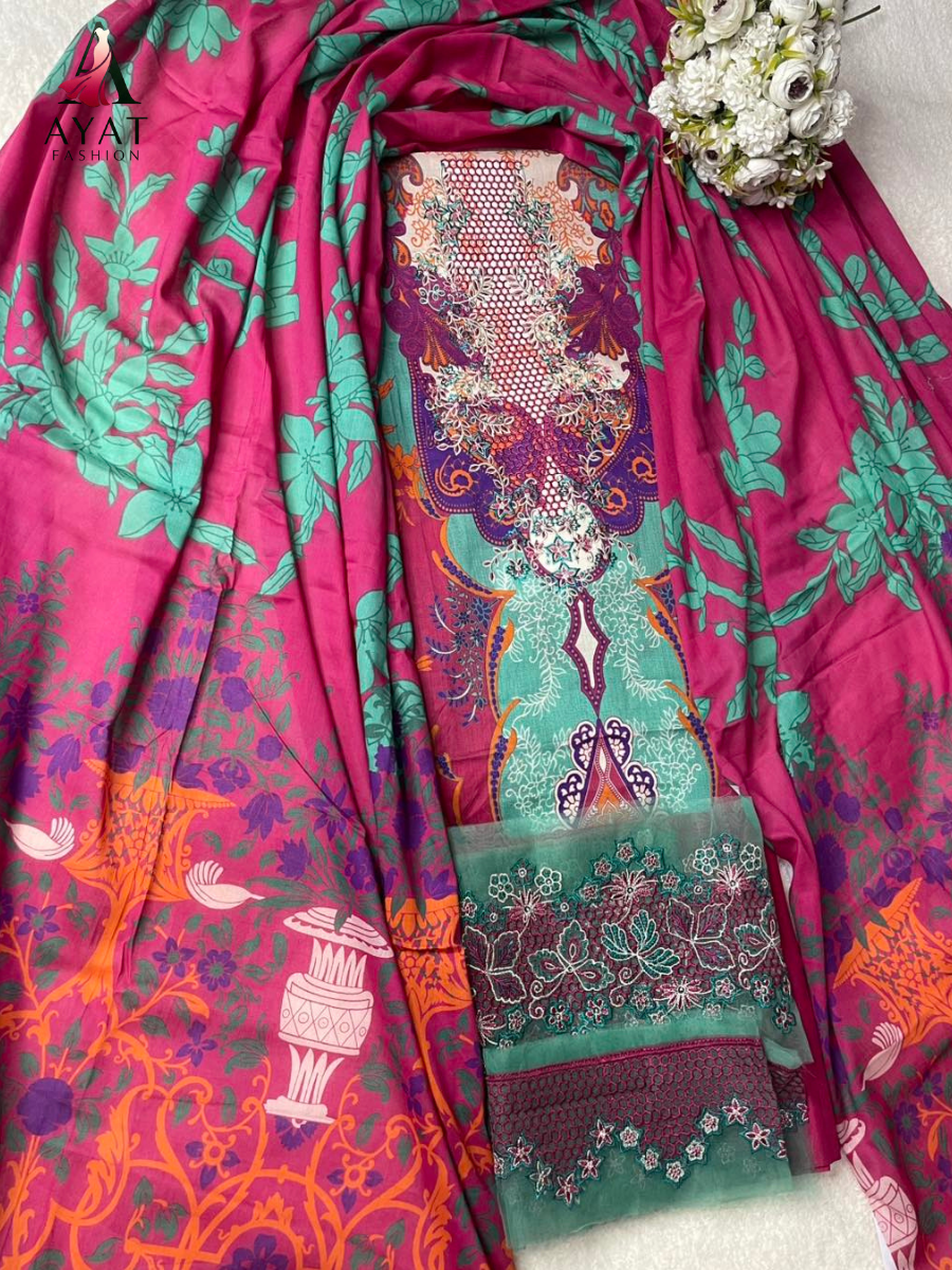 Gulljee Morja Unstitched Collection - Image 4